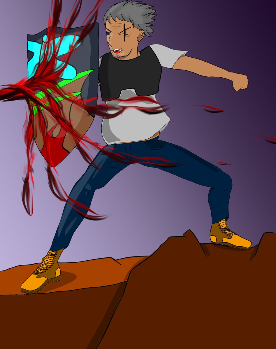 Chatty_G4mer's tweet image. I need to get better about uploading art as I complete it ^-^;;; anyways here is the @ShadowFateOff crew!!!! :D