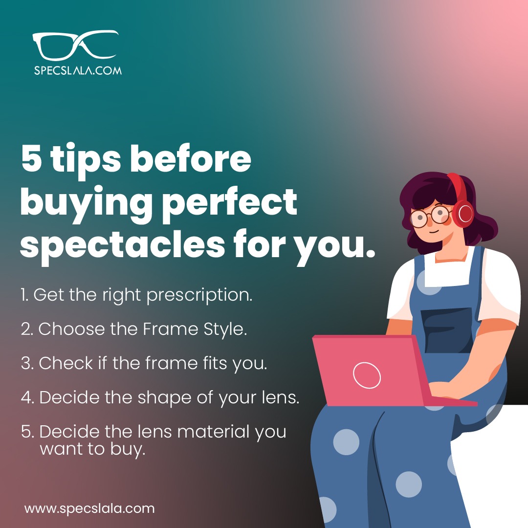 Specs_lala's tweet image. Also, take into account the type of activity you are going to do while wearing those glasses. 
This will help you buy the right lens for you that&apos;ll improve your vision while not giving you a headache!

#specslala #rightpreceptions #framestyle #framefits #material