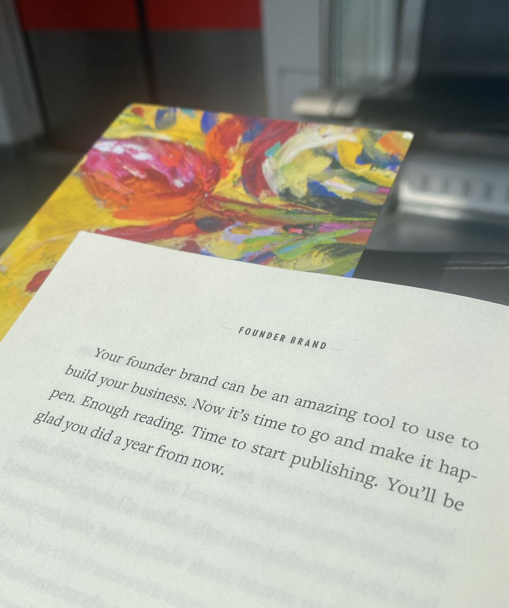 Rereading <a href="/davegerhardt/">Dave Gerhardt</a> ‘s gem, 📕 Founder Brand. This time turning every insights to an actionable item on my way in building a personal brand.