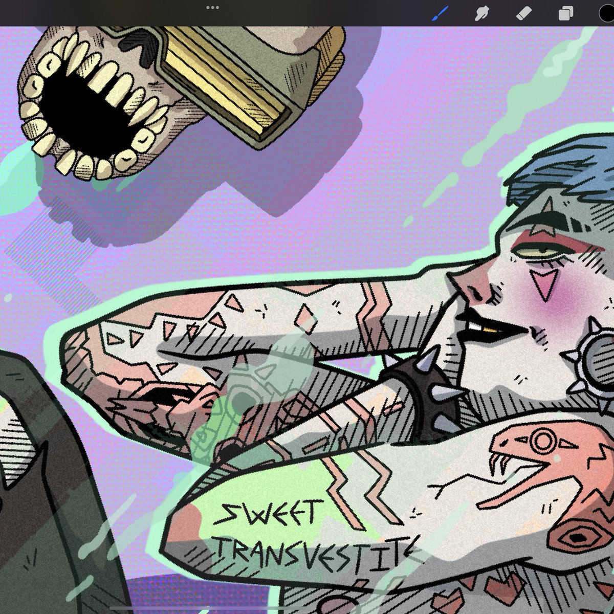 Fat_Baby_NFT's tweet photo. I’m working on a really cool piece for @PvnksOfficial 

We will be sharing more about it soon 👀✨ For now, here is a little sneak peak 🔎 https://t.co/WcUNSLqMdL