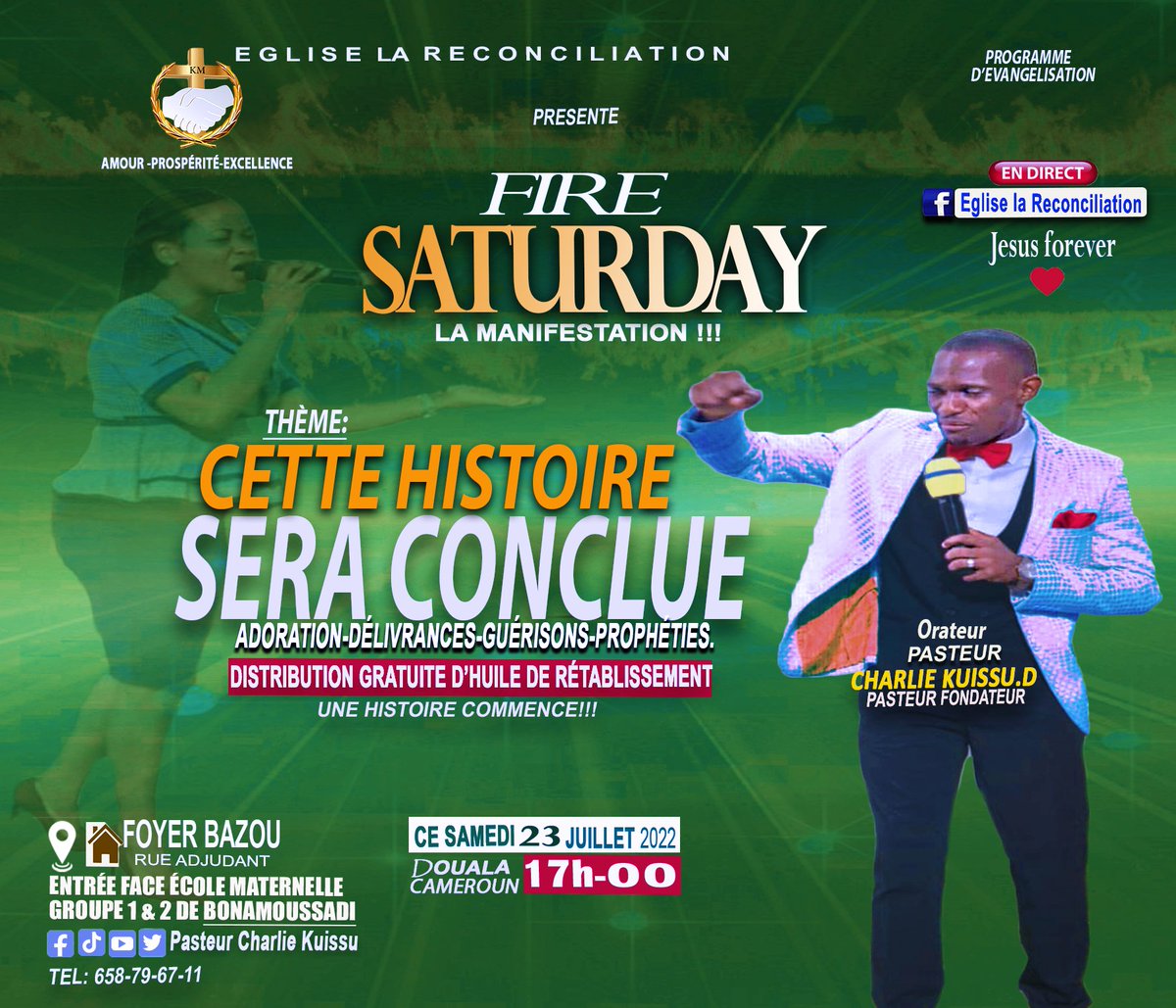 CharlieKuissu's tweet photo. NE MANQUE PAS ! 

#Douala #Bonamoussadi #carrefourmarket #puissance https://t.co/KxmkUSxbPD