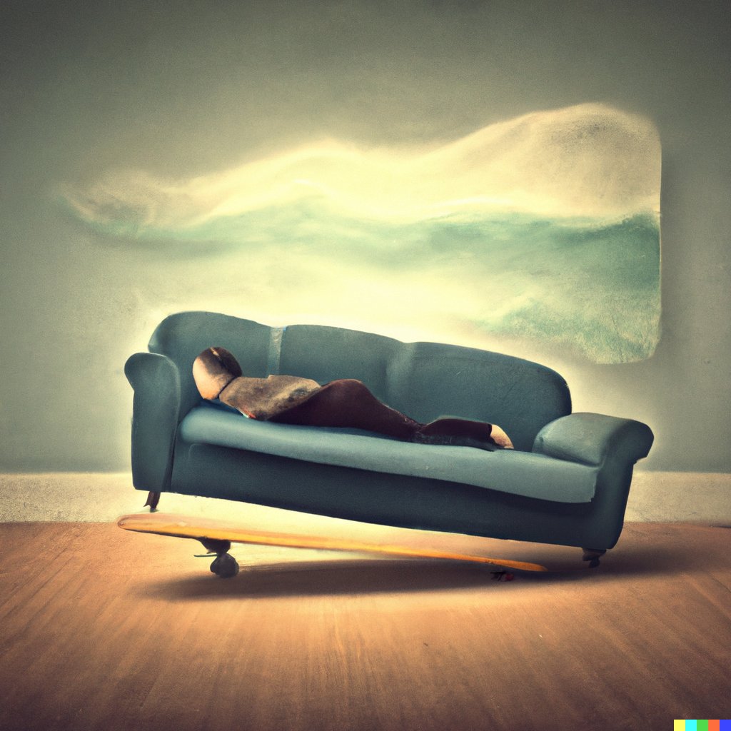beleevens's tweet image. Surfing a couch.

#EverydAIsArt #DallE

labs.openai.com/s/RiS9WK1jEBYp…