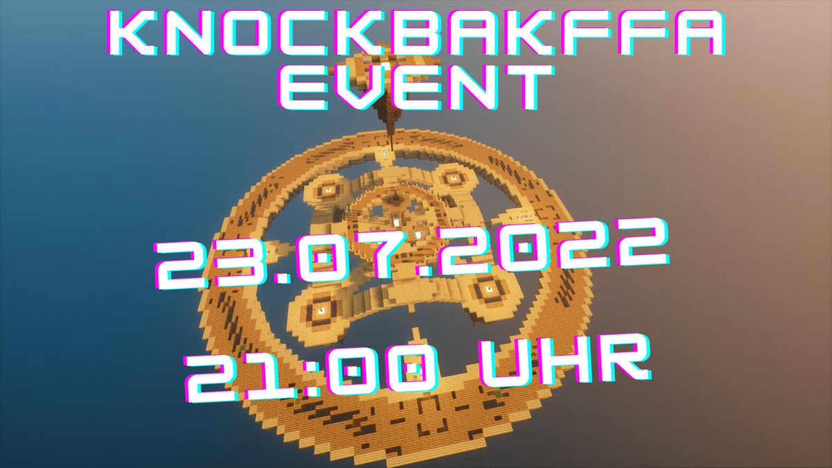 renixinsideDE's tweet photo. Heute am 23.07.2022 findet unser KnockbackFFA Event 🔥 um 21:00 Uhr statt. Ganz viel Spaß wünscht euer Renixinside Serverteam 👌 https://t.co/RAup3Xjng7