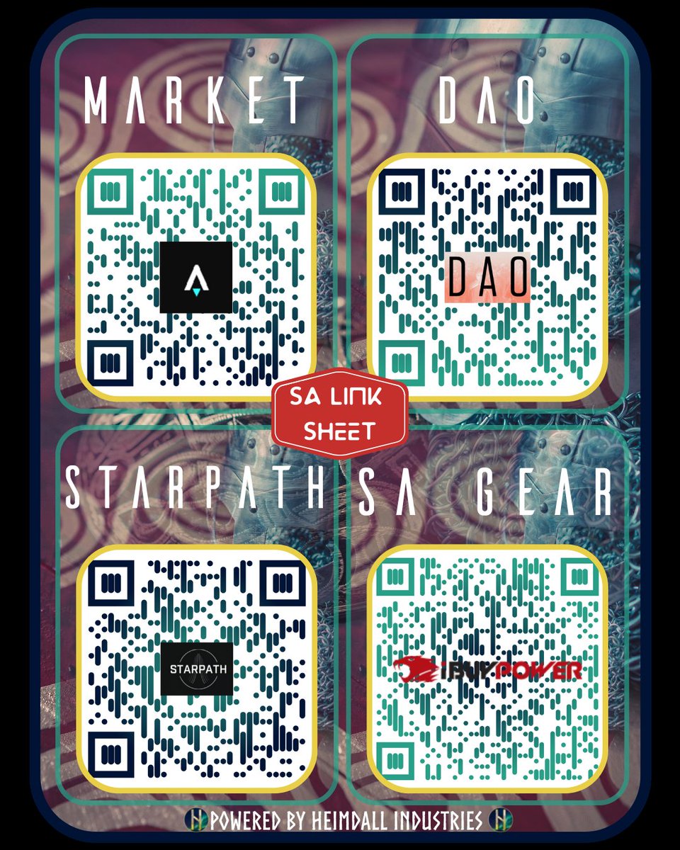 HEIM - Heimdall Industries (@heimdallatlas) on Twitter photo Links that every <a href="/staratlas/">Star Atlas</a> fan needs to check 🔥:
➡️SA Market
➡️SA DAO - POLIS staking
➡️STARPATH - new referral program
➡️iBUYPOWER - ultimate edition case bundle
<a href="/WeAreStarAtlas/">Star Atlas Community</a>
#staratlas #Web3 #HEIM #DAO #p2e #Crypto #NFTs Links that every <a href="/staratlas/">Star Atlas</a> fan needs to check 🔥:
➡️SA Market
➡️SA DAO - POLIS staking
➡️STARPATH - new referral program
➡️iBUYPOWER - ultimate edition case bundle
<a href="/WeAreStarAtlas/">Star Atlas Community</a>
#staratlas #Web3 #HEIM #DAO #p2e #Crypto #NFTs
