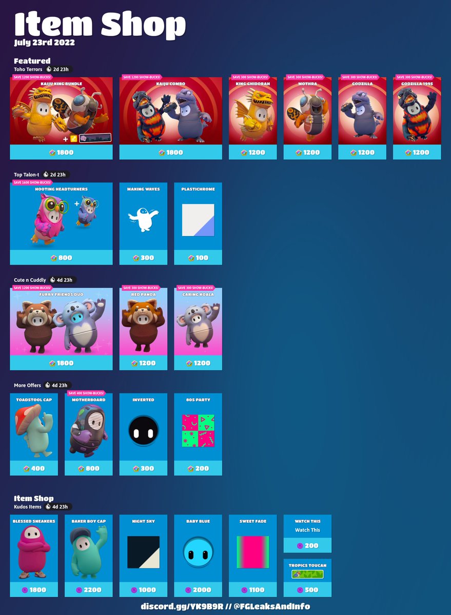 Bean Bot // Fall Guys Leaks & Info on Twitter "🛒 Fall Guys Item Shop