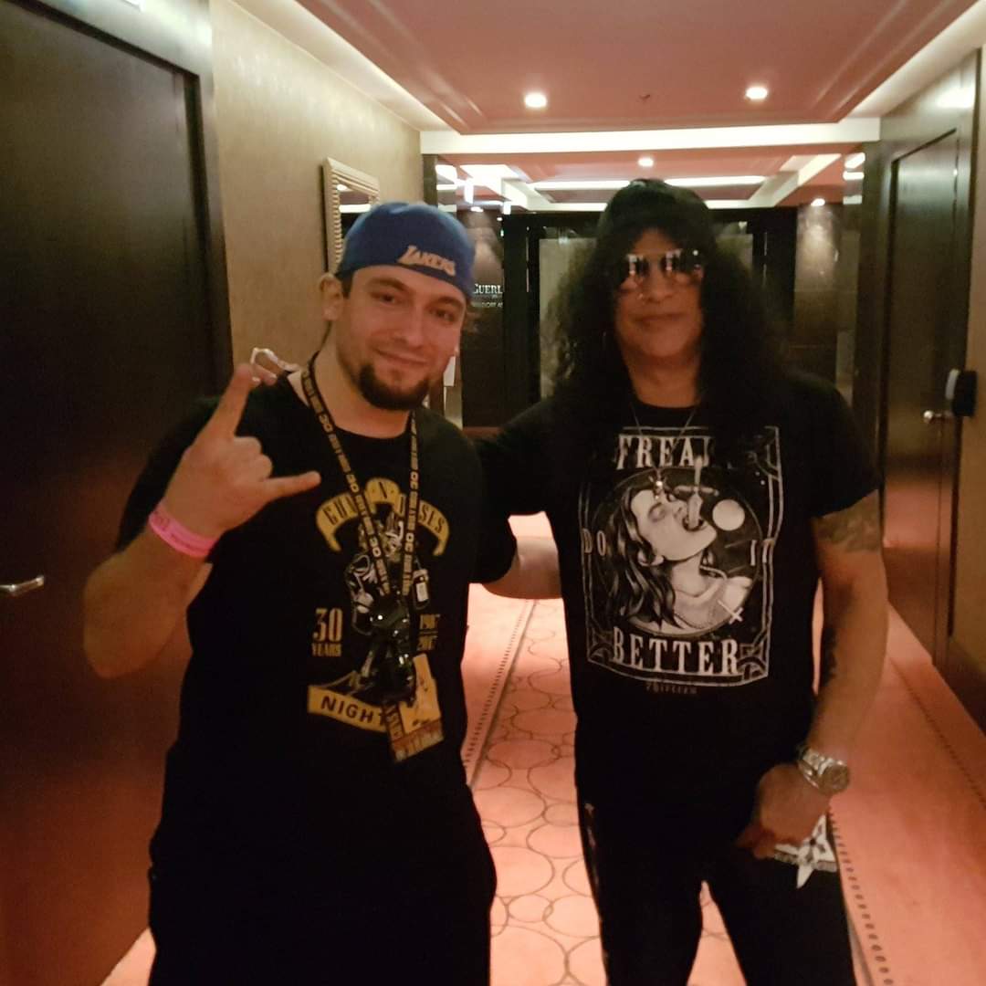 Happy birthday, one and only, Slash 