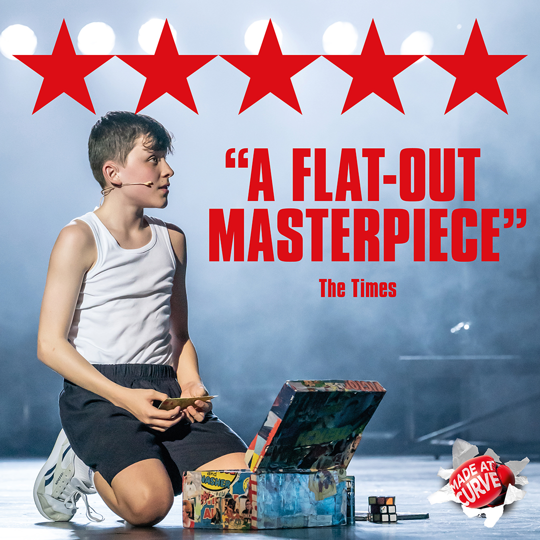 CurveLeicester's tweet photo. There's only 4 weeks left to catch the epic 5 star production of Billy Elliot the Musical at Curve.

With critics calling the #MadeAtCurve production "simply show stopping" (@Telegraph) and "a must see" (@WhatsOnStage) 🤩

So, what are you waiting for?🎟️👇
https://t.co/RWWzXLKwJg https://t.co/9DCpPgZFbX