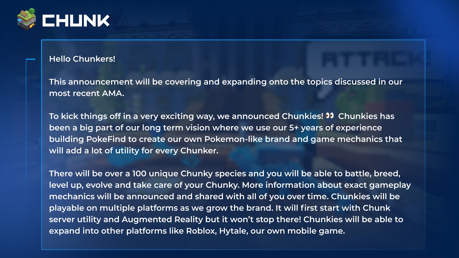 CHUNK on Twitter: "Moving forward 🎊🙌 https://t.co/Mo335nwWhI" / Twitter