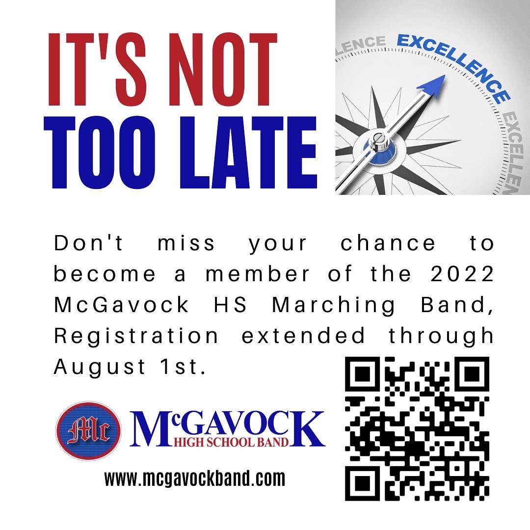 McGavock High School on Twitter "McGavock students, the date to