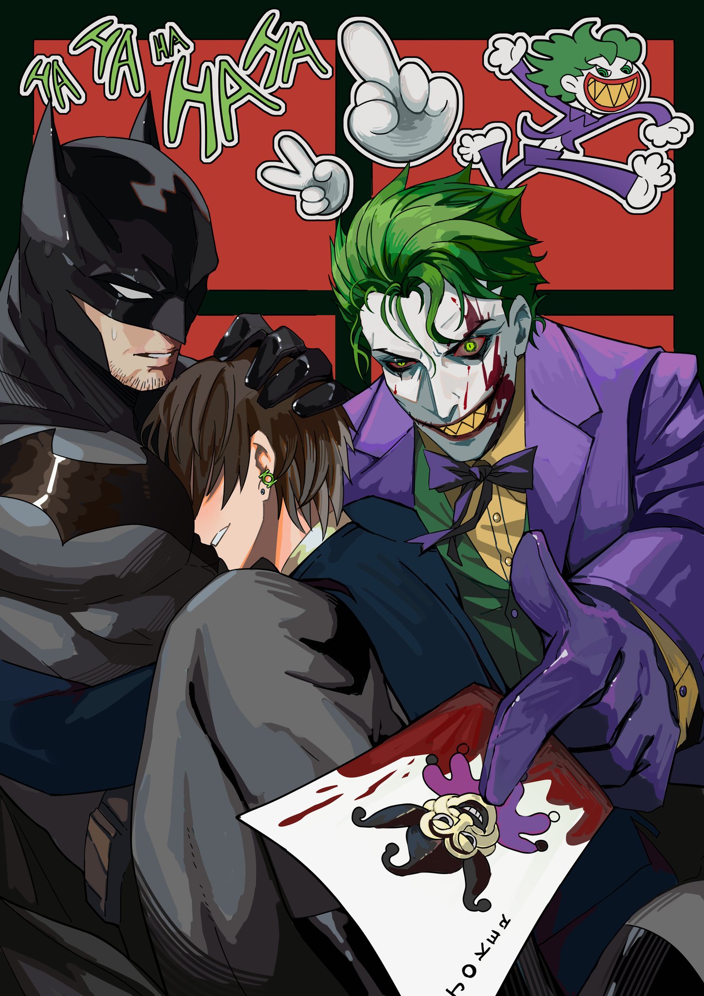 豆腐今天咸了on Twitter: "03 mob向＃Batman #BruceWayne #joker #yaoi ＃DC  https://t.co/DEFGnP4HBf" / Twitter