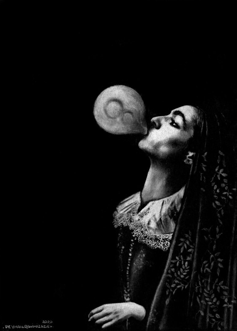 I don't want to think, I just want to breathe.

Art Feature of the Day!🔥

Exhale by <a href="/peymanrahimizad/">Peyman.Rahimizadeh</a> 

#art #design #funjible #artpick