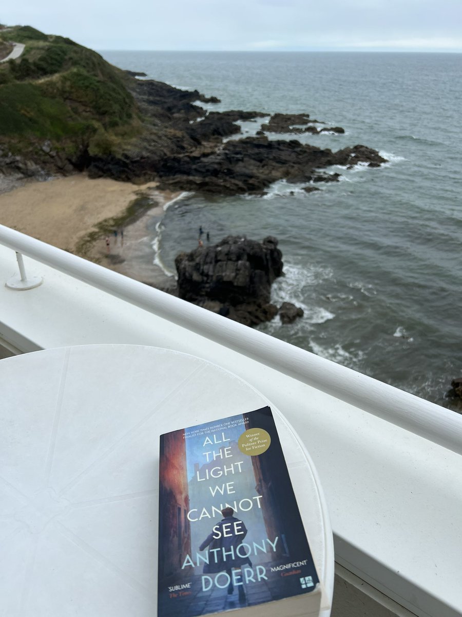 What an incredible book and view. Home sweet home 🇬🇧