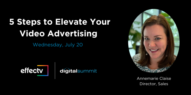 tmt402's tweet photo. Join @Effectv's Annemarie Claise at #DSATL to learn more on five important steps you can take to elevate your video advertising. #DigitalSummit #EffectvEmp https://t.co/yj8e6wwxQ3 https://t.co/rJEkcPbTub