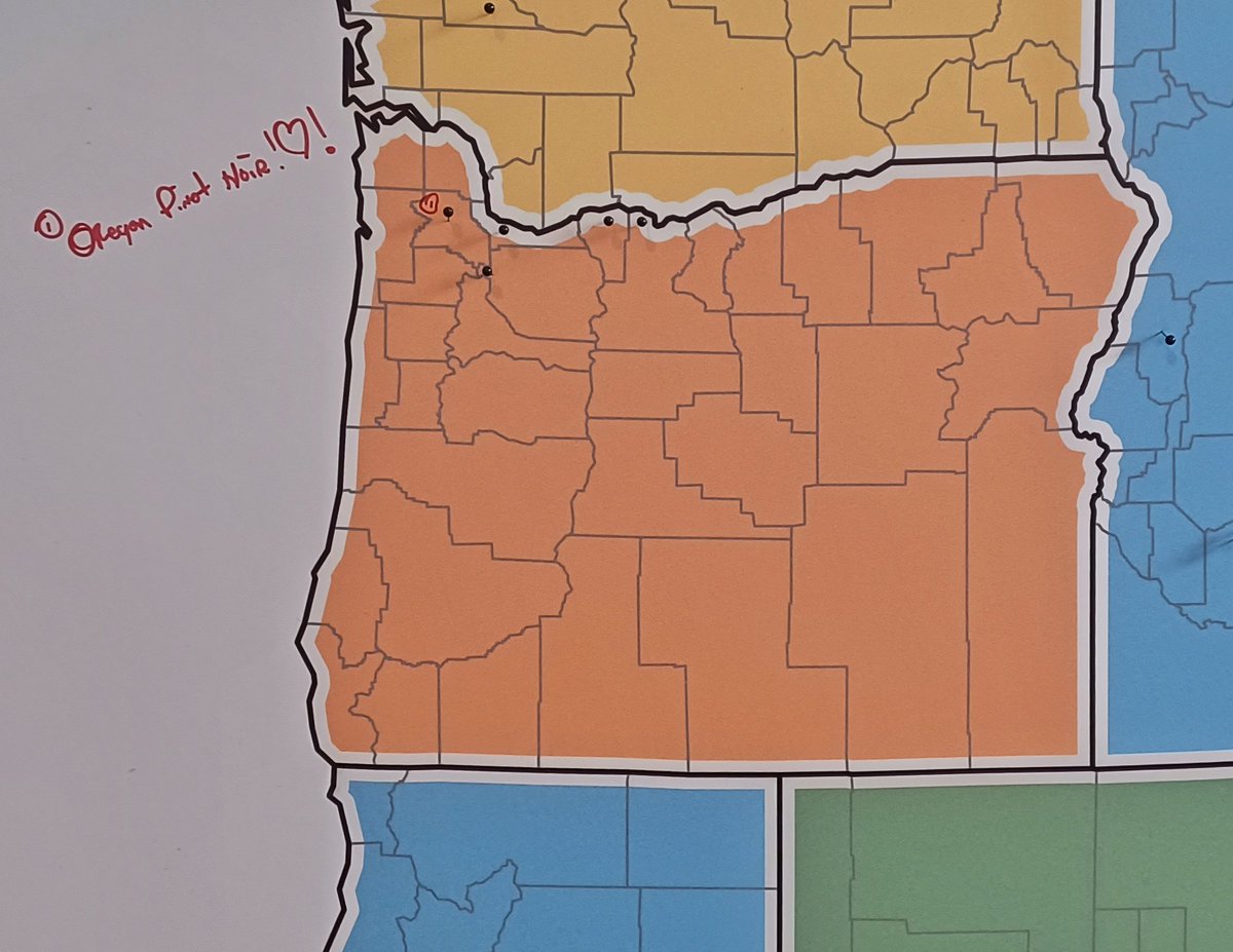 CommishHege's tweet image. Oregon needs some more pins on the map!!  🙂  #OregonCounties #NACoAnn