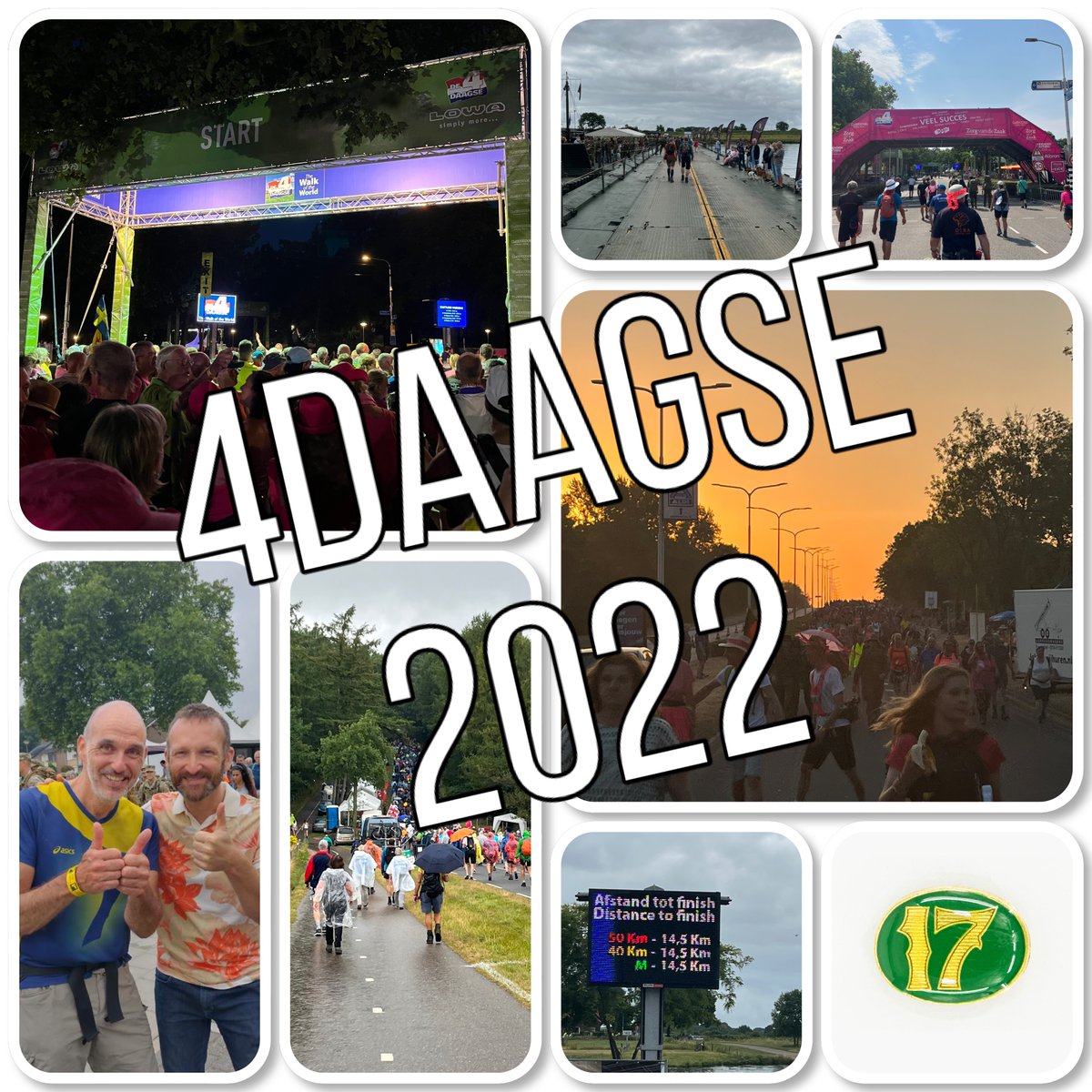 roberttournay's tweet photo. #4daagsenijmegen #4daagse #4daagse2022 het was weer een top jaar, ondanks maar 3 dagen was het zeker een bijzondere editie. Tot volgend jaar voor nr. 18 😍 https://t.co/qzcDmuxwL5