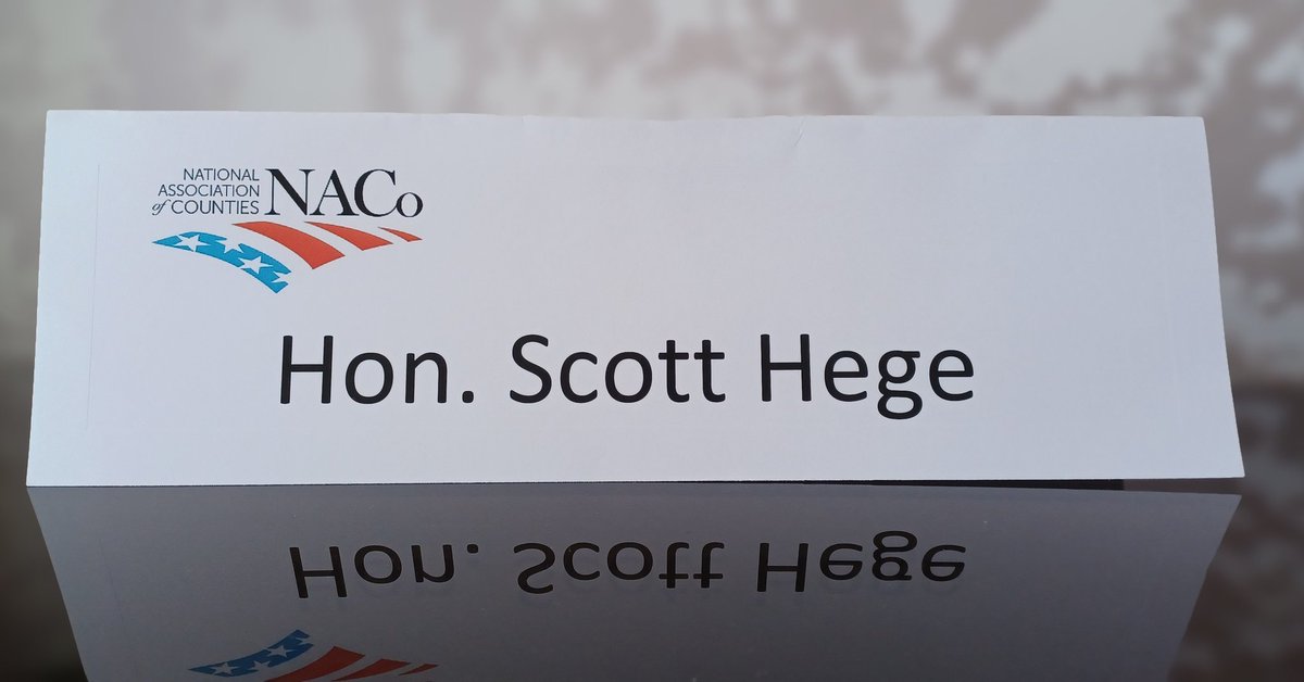 CommishHege's tweet image. Endless opportunities to learn and connect at NACO&apos;s annual conference in Denver.  Great event!  #NACoAnn
