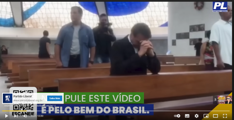 THREAD pra quem tem canal no YouTube. O partido do Bolsonaro tá BOMBARDEANDO de anúncio na rede e desde ontem aparece isso aqui em quase todo vídeo. Dá pra bloquear pra pelo menos não aparecer no SEU conteúdo.