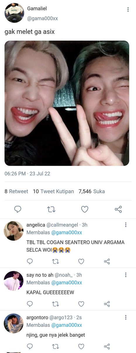 asdjkasu's tweet photo. taekook some tweet local AU

—plot twist

Cw// harshword, mention of homophobia https://t.co/NgnRAYsQdx