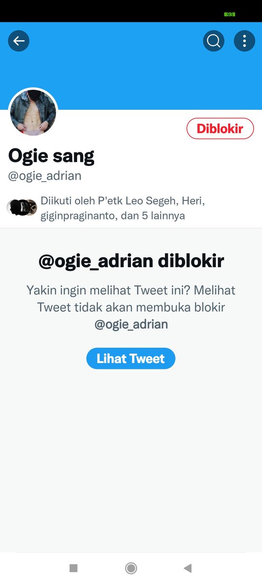 <a href="/akunkelima212/">KangenBojo</a> <a href="/ogie_adrian/">Ogie sang</a> <a href="/JuwitoWahyu/">Joyo kusumo</a> <a href="/P_etkLeeSegh/">🅛🅔_🅛🅐🅡🅔🅗</a> <a href="/negarakelam/">فا ستبقواالخير ت</a> <a href="/AlfianNoro/">MATA RAKYAT JELATA</a> <a href="/MayaMario1/">Maya Mario</a> <a href="/Sarwetsolin/">Annisa fakhria</a> <a href="/BobbyAndhika11/">Bobby Andhika®</a> <a href="/cad_advsupyadi/">Ach Supyadi / AKUN CADANGAN *Akun Utama Sdh Aktif</a> <a href="/kunyin189/">Kunyin189</a> <a href="/Heri61323088/">Heri</a> <a href="/gatot_prioutomo/">gatot_prioutomo</a> <a href="/egotrieut/">Egotrieut</a> <a href="/Cucu4Anak4/">BhagoyzUhawz 2</a> <a href="/NahrasaPaman/">Paman Nahrasa</a> <a href="/Ande__Loemoet/">Ande Loemoet</a> <a href="/AraituLaki/">TahooMan™️</a> <a href="/raddyos/">KangAdi72</a> Tks, infonya, kk 🙏