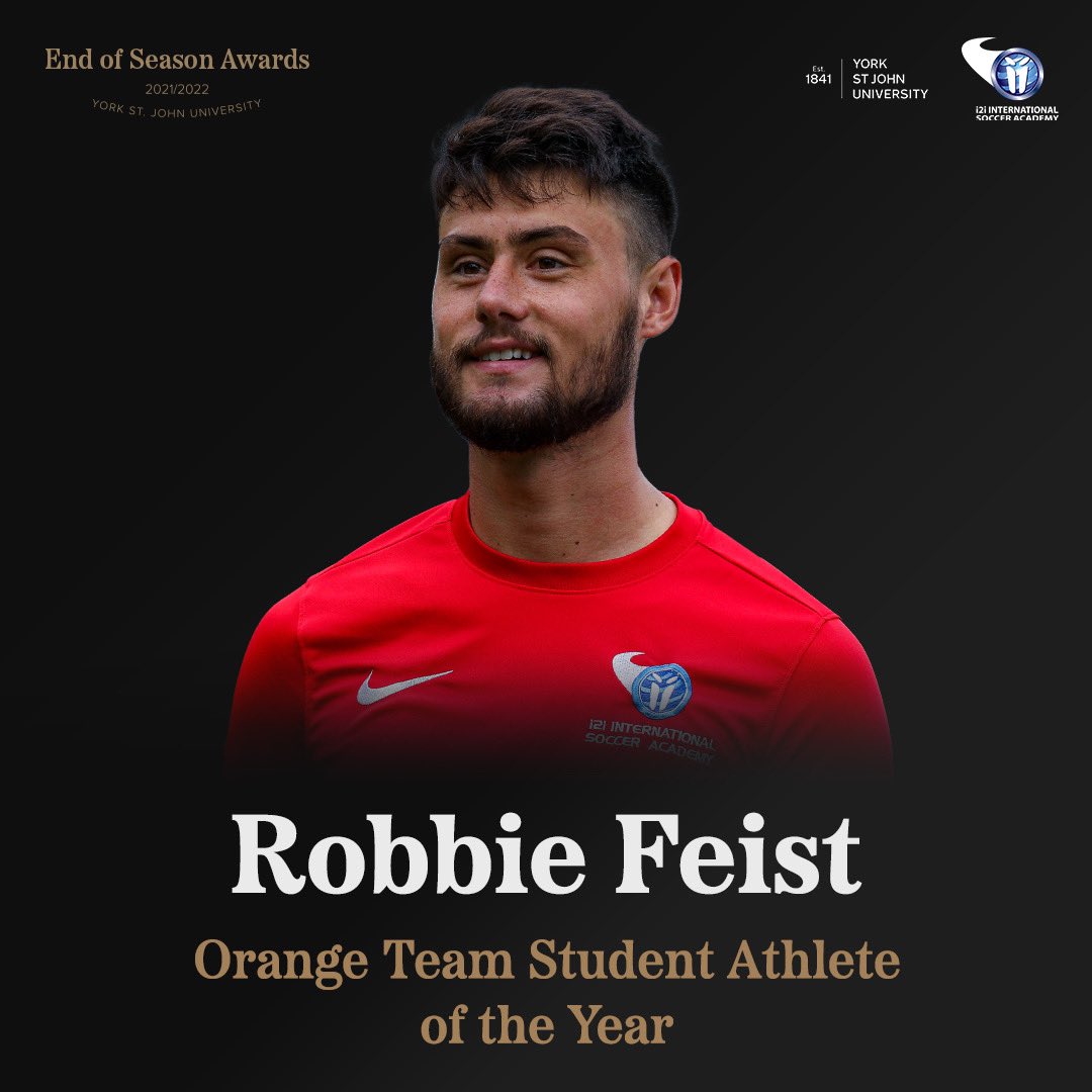 i2iSoccerAcad's tweet photo. 🏆 𝐄𝐍𝐃 𝐎𝐅 𝐒𝐄𝐀𝐒𝐎𝐍 𝐀𝐖𝐀𝐑𝐃𝐒 🏆

Many congratulations to @FeistRobbie who has won i2i Orange 🍊 Team Student Athlete of the Season 

A leader on and off the pitch setting an example throughout. A fitting award to bow out on 🤝

#OneBigFamily | #i2iSoccerAcademy https://t.co/WgW0qBOlEu