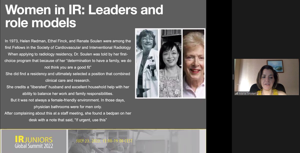 CIRSE European Trainee Forum (@etf_irtrainees) on Twitter photo Keynote Lecture of the Global IR Juniors Summit 2022:
Women in IR: Leaders and role models by Dr Maria Tsitskari <a href="/MariaTsitskari/">ΜΑΡΙΑ ΤΣΙΤΣΚΑΡΗ</a>
#interventionalradiology #IRtrainees #CIRSE #ETF #SIRRFS #BSIR #PAIRS #GlobalIRJuniorsSummit2022 Keynote Lecture of the Global IR Juniors Summit 2022:
Women in IR: Leaders and role models by Dr Maria Tsitskari <a href="/MariaTsitskari/">ΜΑΡΙΑ ΤΣΙΤΣΚΑΡΗ</a>
#interventionalradiology #IRtrainees #CIRSE #ETF #SIRRFS #BSIR #PAIRS #GlobalIRJuniorsSummit2022