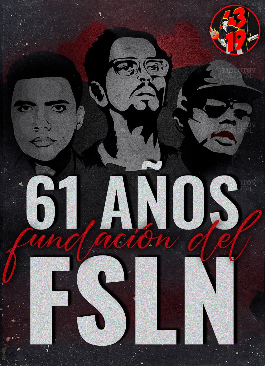 Siempre será 23! #Nicaragua 

61 años de fundación tiene el FSLN estructura político militar que ha logrado la defensa de la soberanía nacional desde sus cimientos.

Y vamos por mas victorias! Viva el Frente! 
#4319SandinoVive 
#4319FuerzaDeVictorias
