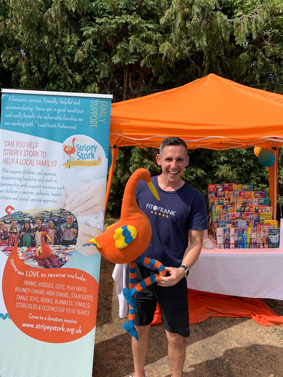 Good to see <a href="/fitwithfrank/">Fit with Frank</a> with Stripey today at the <a href="/MersthamFC1892/">Merstham FC (Official)</a> Big Community Day! Thanks for raising money for us! #fundraising #merstham #redhill #reigate