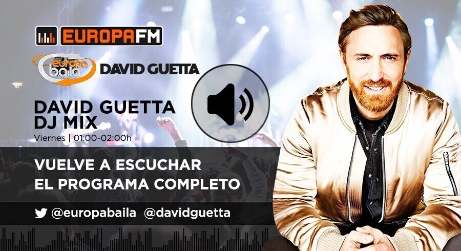¡David Guetta te trae la mejor música electrónica a Europa Baila! Disfruta de su última sesión en Europa FM. 
ondace.ro/zqg8a1