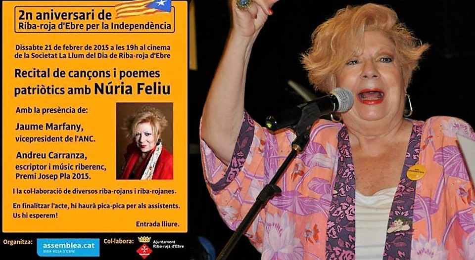 <a href="/assemblea/">Assemblea Nacional Catalana</a> ... Ho deixareu així? No creieu que l’ANC n’és deutora? Per quan un homenatge?
ANC... PER QUAN UN HOMENATGE A LA NÚRIA FELIU? jmarfany.blogspot.com/2022/07/anc-pe…