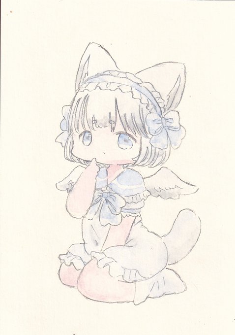 猫のtwitterイラスト作品