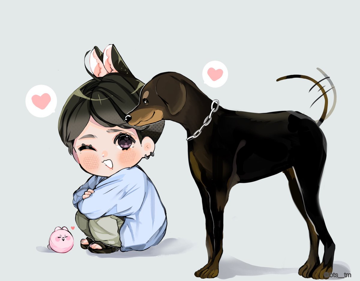 #JUNGKOOK 🐶＆🐰