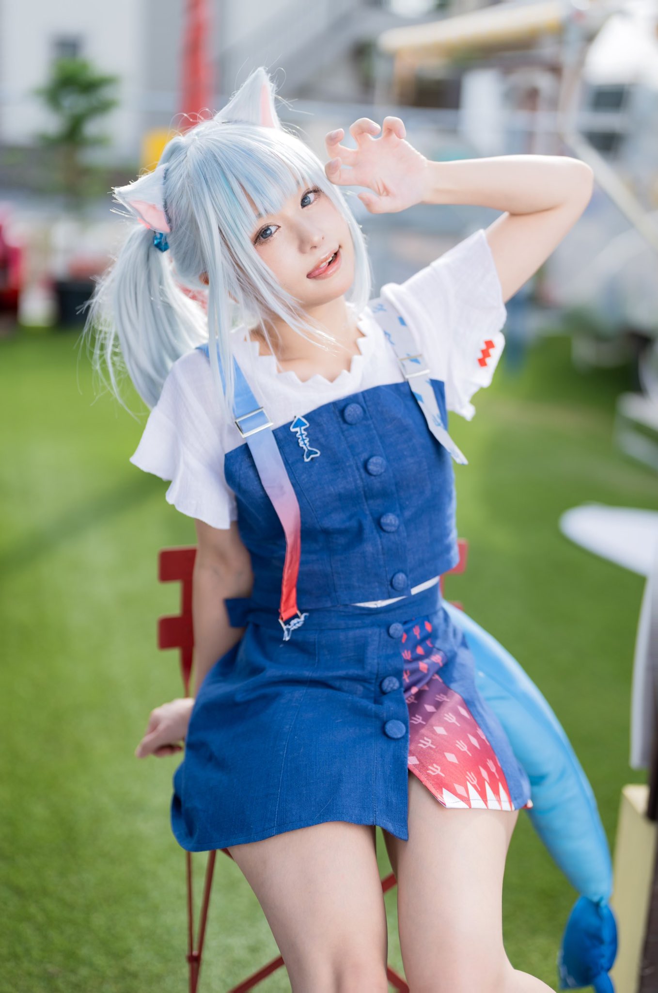 C304 ホロライブ 当っ Vtuber がうる・ぐら / Gawr Guraコスプレ
