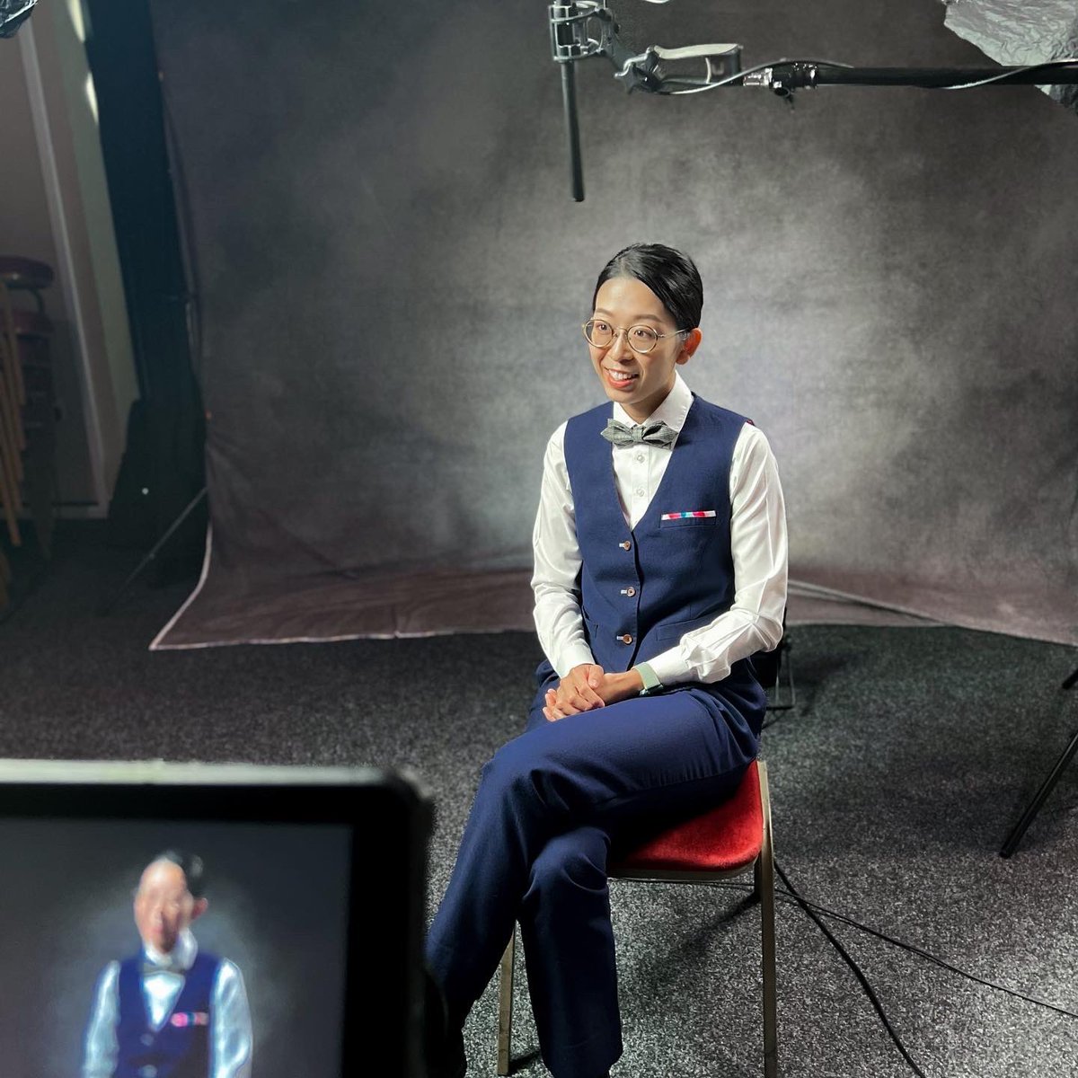Onyee159's tweet photo. ITV interview for the BetVictor 𝗪𝗢𝗥𝗟𝗗 𝗠𝗜𝗫𝗘𝗗 𝗗𝗢𝗨𝗕𝗟𝗘𝗦 🥰 

#WorldMixedDoubles #ITV #Snooker @WomensSnooker @WeAreWST @ITVSport https://t.co/l4hagFSzi9