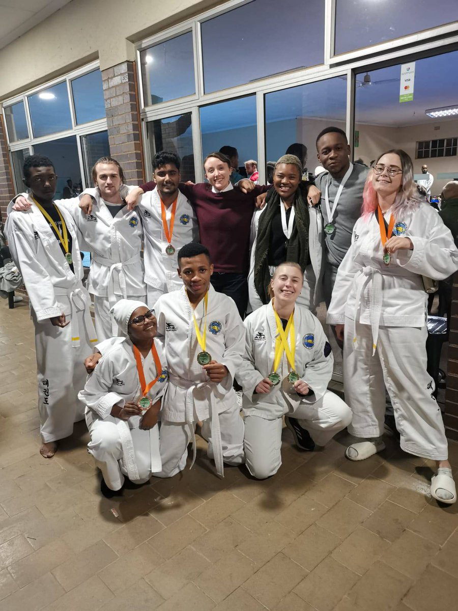 Oooops, did we forgot to post this ? In May 2022, <a href="/rhodes_tkd/">Rhodes Taekwon-Do</a> was representing the Eastern Cape 🇿🇦 at the #TKD invitational #championships ! Our first #competition since COVID 🤩 Check our awesome team of #champions 💪🏅