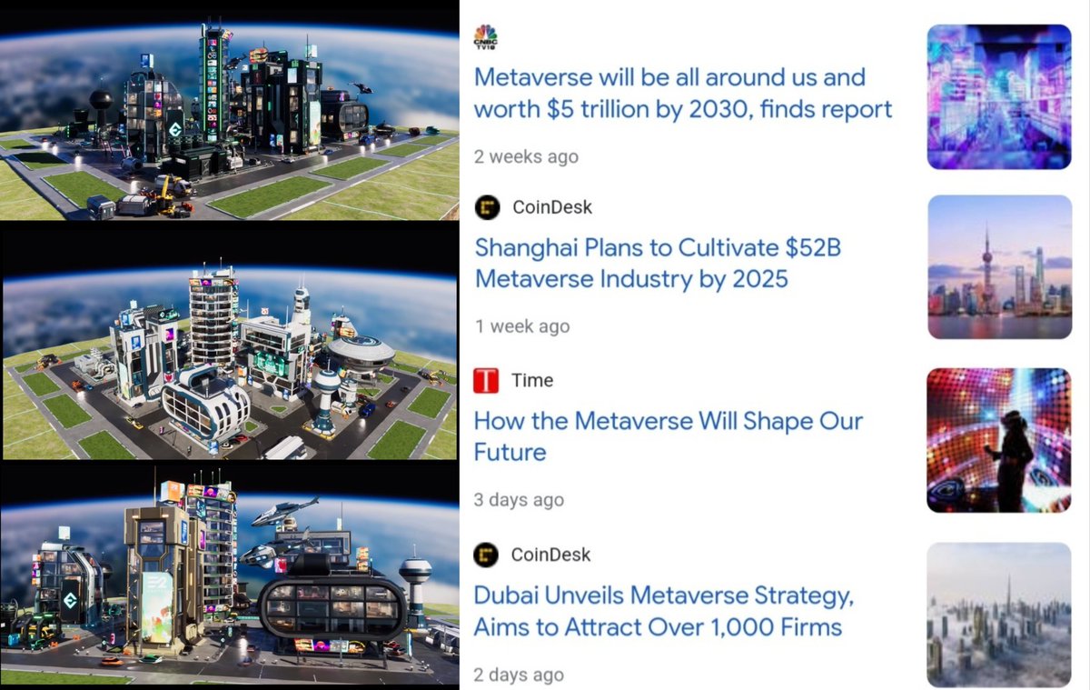 Several articles state that the Metaverse will be the next big thing. Do you own land on Earth2 ? What are you waiting for? <a href="/earth2io/">Earth 2 🌍2️⃣</a> 

#Earth2 #Metaverse #Web3 #NFT