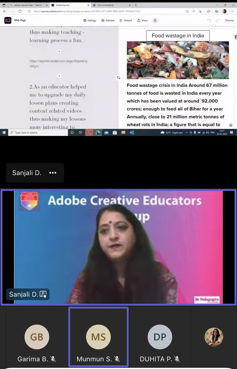 Adobe Creative Educator Meet-up India is underway! Packed with Creative bytes, inspiration jam and Keeping up with Adobe tools, we are having super fun! #creativityforall <a href="/AdobeForEdu/">Adobe For Education</a>