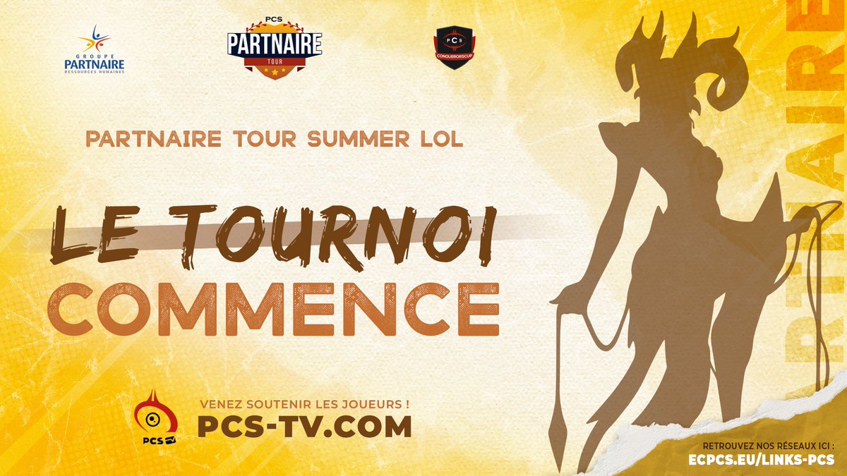 PCS_Original's tweet photo. 🔴| ON STREAM |⚫️

Pour le #PartnaireTour sur #LeagueOfLegends la retransmission c'est sur la #PCSTV🔥

📺Ce que nos casters ne savent pas c'est qu'ils seront diffusés dans les @WarpZoneBars de France

🏆Tournoi organisé en collaboration avec @PartnaireFrance 

#CONQUERORSCUP❤️🖤 https://t.co/wquSrFlDJw