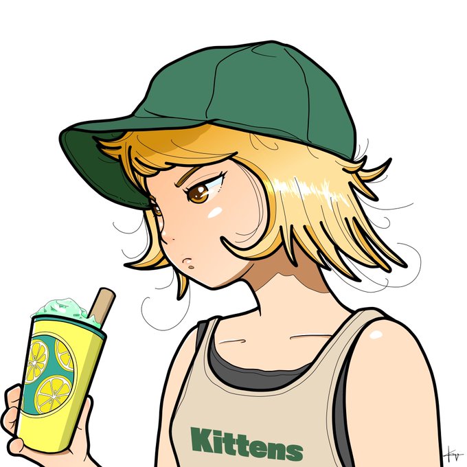 キャップ女子のtwitterイラスト検索結果