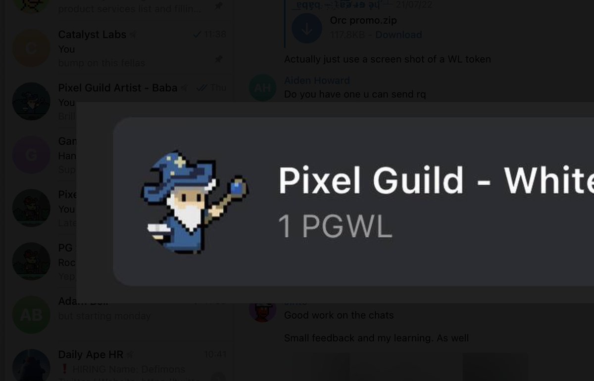 Guildies.. WL for free mint is now FULL &amp; CLOSED

WL tokens are being airdropped with a touch of MAGIC and will be running until mint.

<a href="/SOLBigBrain/">S◎L Big Brain</a> are you ready for the super mario of Solana?
Have you got yours yet anon?

Stay #Guildish
🧙🏼‍♂️🏹
