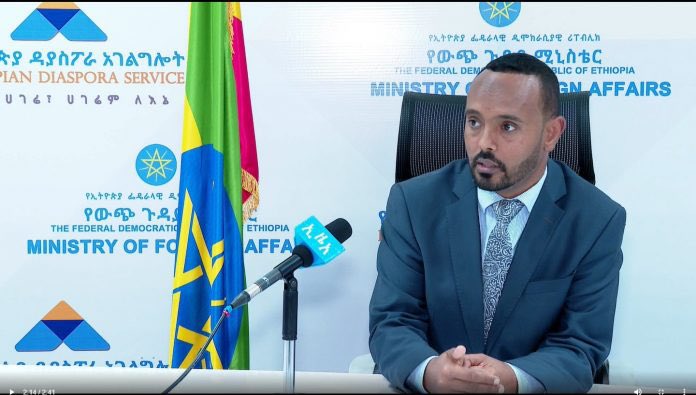 PrimeMediaPM's tweet photo. The Ethiopian Diaspora service deputy Director Mohamed Idris reported that #Ethiopia has secured 4.2 billion US Dollar in the form of remittance during the concluded fiscal year. #PrimeMedia #VoiceofReason https://t.co/z0yl2iMnlv