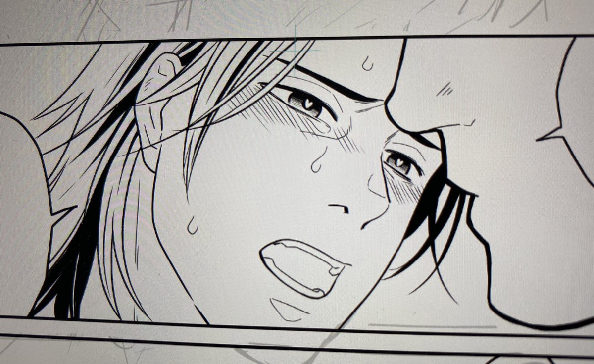 これはエロ漫画みたいに目をハートにしてみたけど、ウーン…てなってやめたやつ。供養。
えっちなお薬盛られてるイレギュラー事態だからこういうのもありかなーと思ったけど(^w^) 