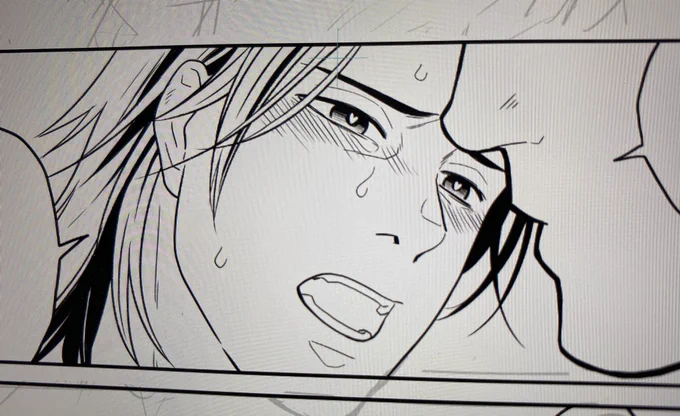 これはエロ漫画みたいに目をハートにしてみたけど、ウーン…てなってやめたやつ。供養。
えっちなお薬盛られてるイレギュラー事態だからこういうのもありかなーと思ったけど(^w^) 