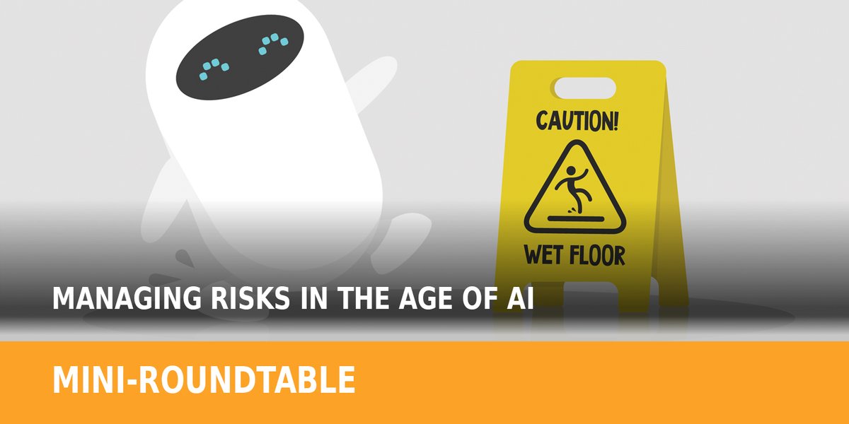 In this issue <a href="/RiskCompMag/">Risk & Compliance Magazine</a> moderates a discussion between Kayvan Alikhani <a href="/compliance_ai/">compliance.ai</a>, David Van Bruwaene <a href="/FairlyAI/">FAIRLY</a>, Richard Dupree <a href="/RickTheRiskGuy/">Rick Dupree</a> &amp; Loren Johnson <a href="/MetricStream/">MetricStream</a> on managing risks in the age of AI. Find out more about this Q&amp;A here: bit.ly/3MYMMPp