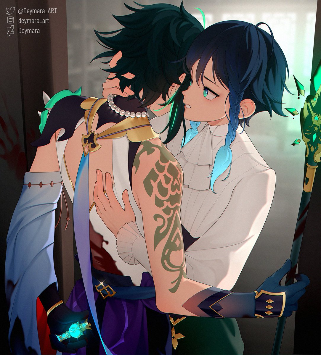 DeyMara_ART's tweet photo. «Where have you been?!»

#xiaoven https://t.co/esUFUdNRiE