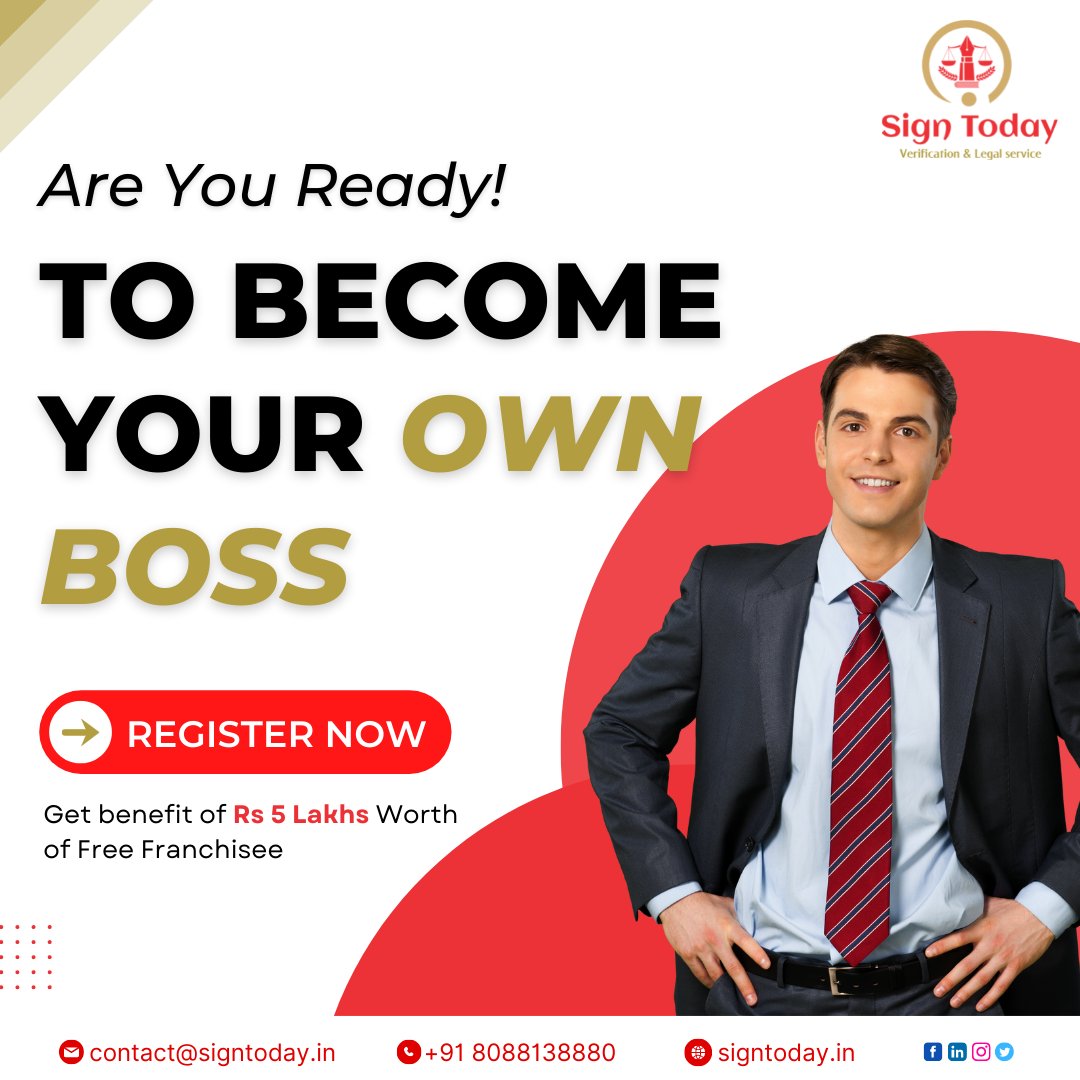 SignToday_'s tweet photo. Become an independent business owner with our 90 days training program which offers you a free franchise too for an investment of Rs. 49,500/- ONLY...
#becomeanowner #becomeanentrepreneur #IBO #businessowner #independentbusinessownwer #learnbusiness #enrolltoday #signtoday https://t.co/d8vssJ3y52