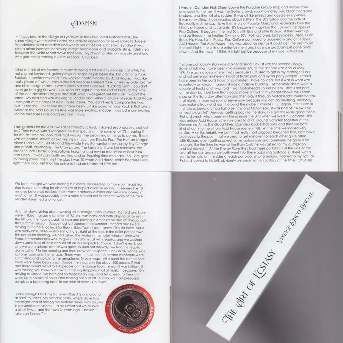 OfficialAdamski's tweet photo. Adamski with @vdiscobic - check out Rupert's stunning new photographic artbook The Art of Ecstasy - the ultimate book on the ecstasy &amp; house music culture.
Adamski's contribution previewed here!
📸: @NANA_S_R_T
https://t.co/ZFXM96hZqz
-ADAMSKI HQ
#adamski #theartofecstasy https://t.co/uyWQOWLibp