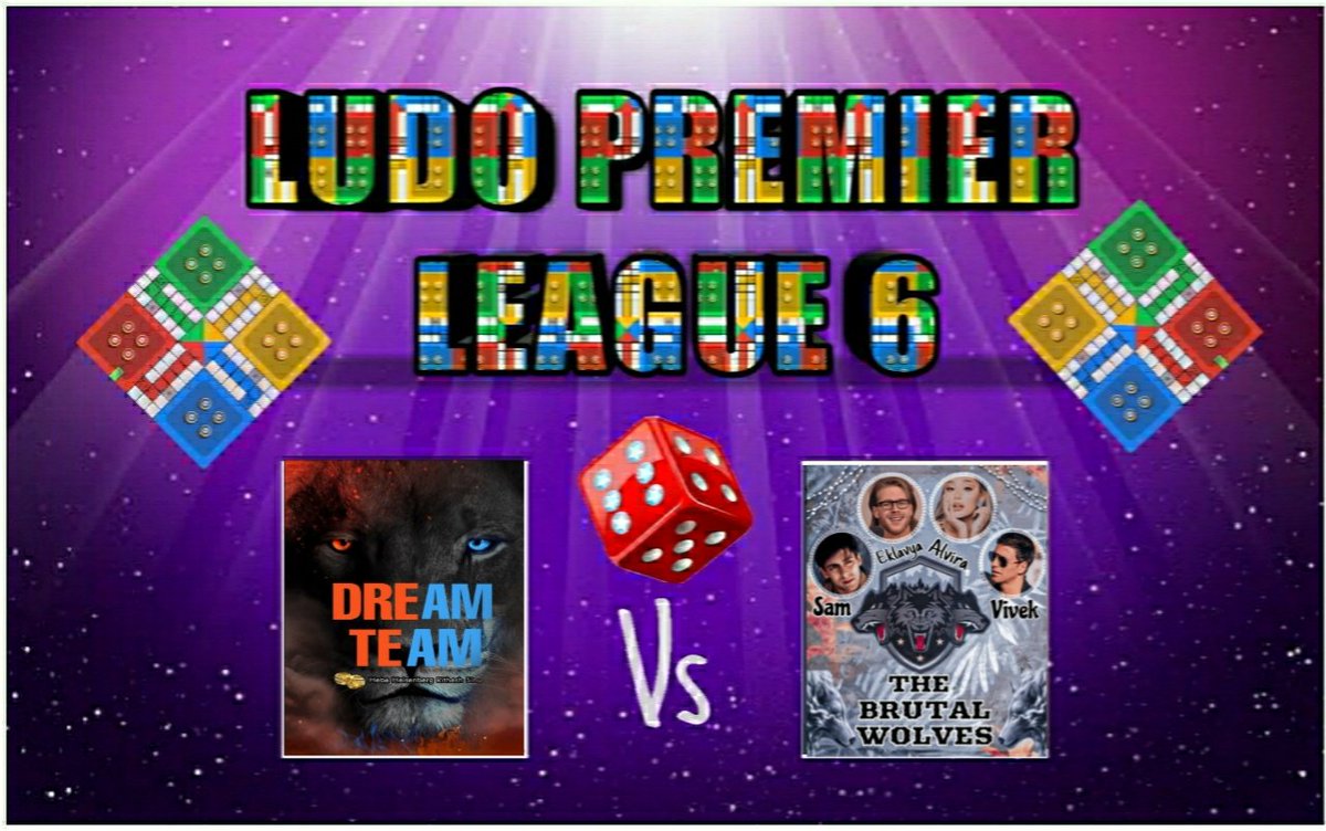 LazyySaket's tweet photo. Match3 9:30pm
#DreamTeam vs #BrutalWolves 

#LPL6
#LudoPremierLeague https://t.co/2hR0cHXmOV