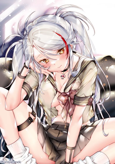 セーラー服オイゲン💕
#アズレン #アズールレーン #碧蓝航线 