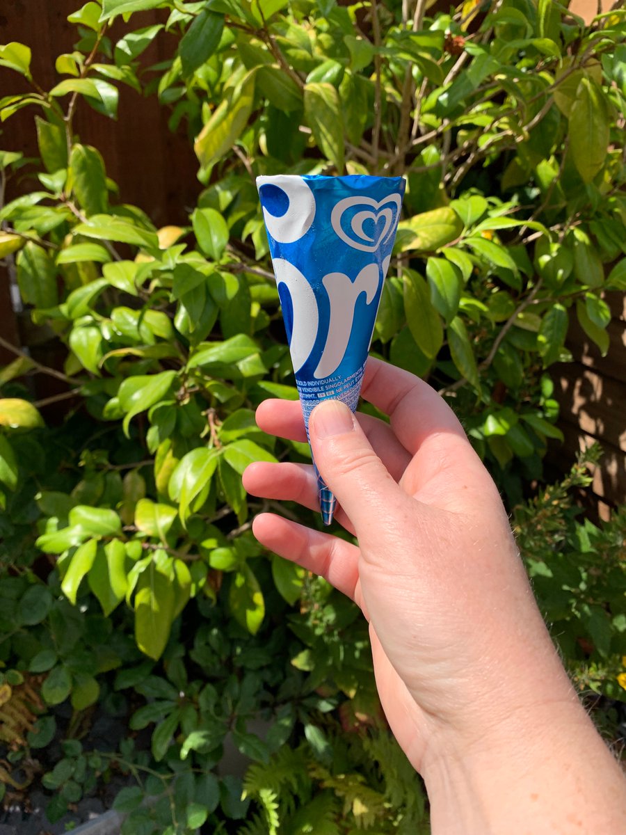 poconnor's tweet photo. Back up to the high 20’s today. Top tips for staying cool from #FluffMuppet and me.
Cornetto for lunch phe - 1.3g per cone.
Or park yourself in front of a fan!
#PKU #LivingWithPKU https://t.co/pYOORwNsh1