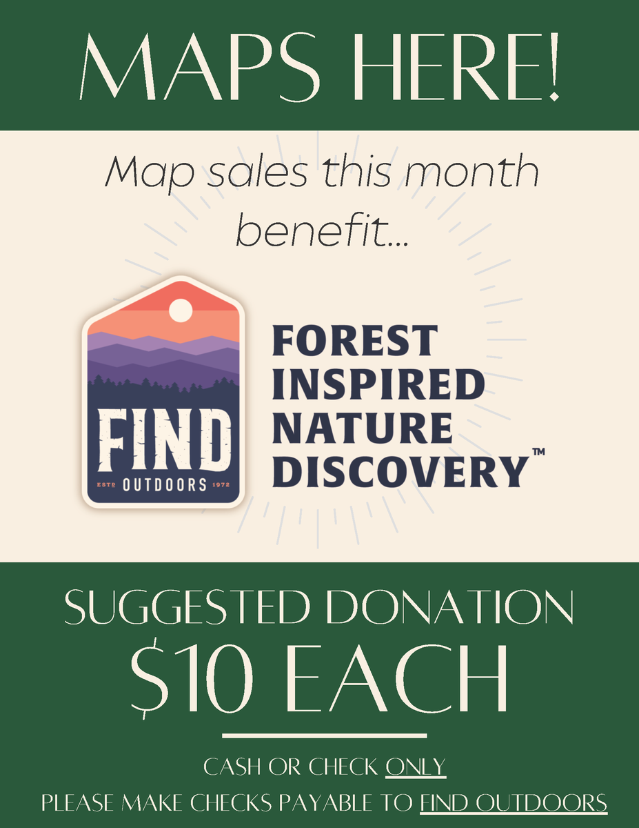 Congratulations to <a href="/Find_Outdoors/">FindOutdoors</a> , celebrating their 50th anniversary! The Visitor Center is currently donating proceeds from our detailed Transylvania County map sales to FIND.
#brevardnc #transylvaniacounty #goFINDoutdoors
